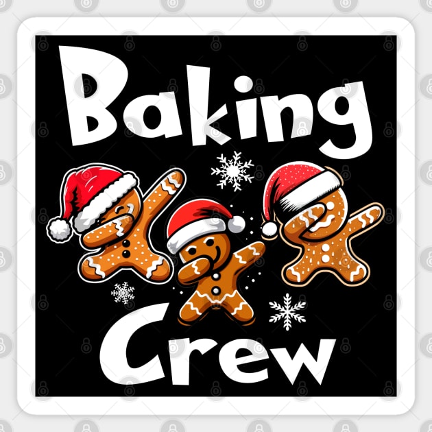 Christmas Cookies Baking Crew Sticker by Etopix